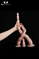 SMT1330 - Đồ chơi hậu môn anal plug siêu dài bằng silicon mềm dẻo