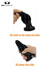 SMT1365 - Butt plug cắm hậu môn bằng silicon có độ uốn dẻo tốt