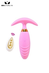SMT370 - Đồ chơi hậu môn anal phay silicon điều khiển từ xa mini