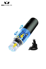 SMT597 - Cốc thủ dâm âm đạo nhiều gai nổi silicon tự động dài 286mm