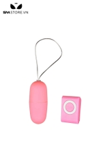 SMT1937 - Trứng rung mini nhựa không dây điều khiển từ xa dài 7.5cm