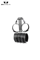 SMT590 - Bộ cố định tư thế khóa tay da PU màu đen dài 61cm