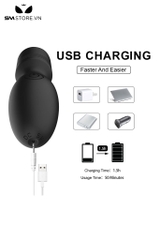 SMT1590 - Chày rung mini có 10 chế độ dùng sạc điện dài 8.1cm