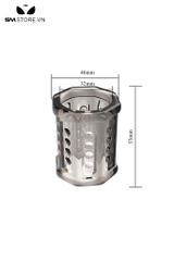 SMT2769 - Vòng đeo dương vật Pretty Love đen trong suốt dài 55mm