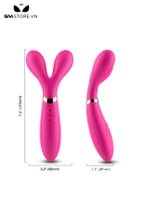 SMT2346 - Máy rung 3 nhánh 2 đầu dài 193mm có 9 tần số sạc điện