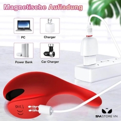 SMT2010 - Máy rung âm vật có 10 chế độ điều khiển mini dài 8.9cm