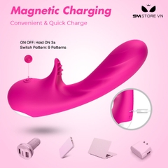 SMT2549 - Máy rung có lưỡi liếm dài 18cm và 9 chế độ sạc điện