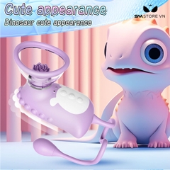 SMT1518 - Máy rung xoay 2 đầu âm vật và hút ngực silicon