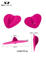 SMT2330 - Máy rung hình trái tim có 9 chế độ điều khiển xa dài 95mm