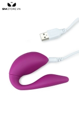 SMT1473 - Trứng rung silicon mềm mại điều khiển từ xa sạc USB