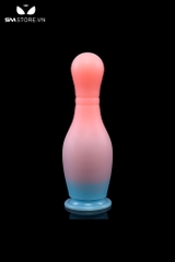 SMT1296 - Butt plug hậu môn silicon phát sáng có thể uốn cong