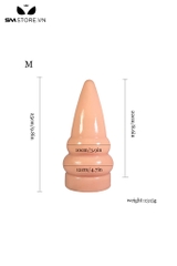 SMT2858 - Anal huge silicon mềm với đầu nhọn có 3 kích cỡ