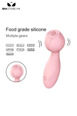 SMT2314 - Máy rung hình bông hoa có lưỡi liếm 7 chế độ dài 138mm