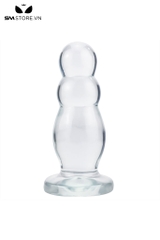 SMT2928 - Đồ chơi hậu môn anal huge quả bầu có 3 tầng dài 16.5cm