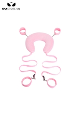 SMT593 - Bộ cố định tư thế trói tay và chân kèm gối kê cổ dài 23cm