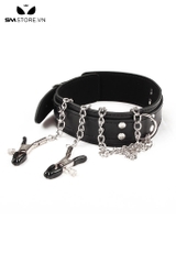 SMT2464 - Xích cổ SM mix kèm với kẹp ti có nấc điều chỉnh