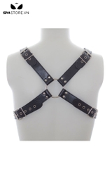 SMT2948 - Dây đai đeo ngực chất liệu da PU có nấc điều chỉnh