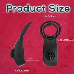 SMT2712 - Vòng khóa dương vật Leo có đồng hồ dài 111.3mm