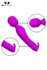 SMT2570 - Chày rung tình yêu Pretty Love có nhánh thỏ dài 231mm