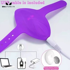SMT1196 - Quần lót rung âm vật có quai cài với 10 tần số điều khiển xa