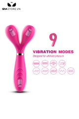 SMT2346 - Máy rung 3 nhánh 2 đầu dài 193mm có 9 tần số sạc điện