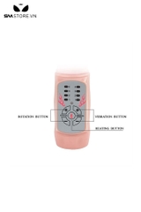 SMT1085 - Dương vật giả silicon có nhánh phụ tỏa nhiệt và chống nước