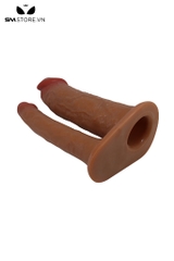SMT2761 - Dương vật giả 2 đầu Pretty Love rỗng ruột dài 175mm