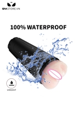 SMT2255 - Cốc thủ dâm silicon âm đạo giả dài 246mm chống nước