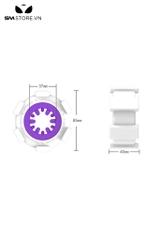 SMT793 - Vòng đeo dương vật silicon có bi đường kính 85mm