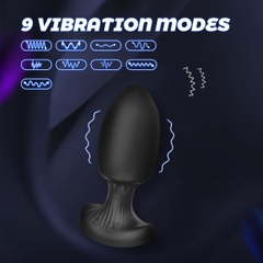 SMT2710 - Máy rung hậu môn điều khiển qua APP có 9 tần số sạc điện