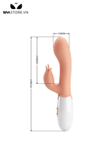 SMT2536 - Máy rung Pretty Love có lưỡi liếm và 30 tần số dài 192mm