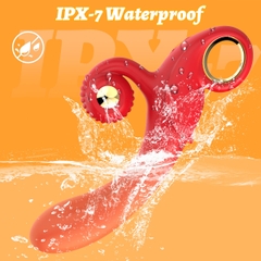 SMT2835 - Máy rung 2 đầu silicon có 10 chế độ dài 21.5cm sạc điện