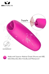 SMT1527 - Lưỡi liếm tình yêu chất liệu silicon mềm có 9 chế độ rung