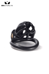 SMT2679 - Khóa dương vật bằng nhựa tổ ong mini có 4 vòng