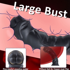 SMT2309 - Dương vật giả Châu Phi đế dính tường có 3 kích cỡ