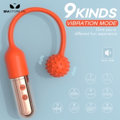 SMT1534 - Máy rung 2 đầu có gai có 9 chế độ sạc USB chống nước