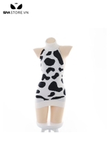 SMS365 - set ngủ cosplay bò sữa sexy kết hợp váy hở lưng gợi cảm