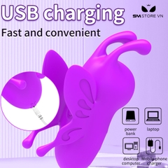 SMT2006 - Máy rung xoay hình con bướm nhỏ có 12 chế độ