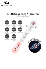 SMT891 - Anal play máy rung hậu môn uốn cong 360 độ dài 22.5cm