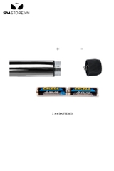 SMT1912 - Trứng rung đa chế độ mini điều khiển bằng nút bấm dài 17cm