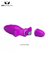 SMT1506 - Butt plug Pretty Love silicon 10 tần số rung dài 133mm