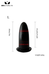 SMT2440 - Phích cắm hậu môn siêu dày ngụy trang tên lửa có 3 kích cỡ