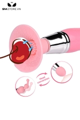 SMT1678 - Máy rung hút núm vú có gai bằng silicon dài 8cm