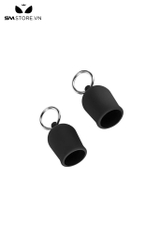 SMT690 - Hút núm vú silicon có quai cầm màu đen dài 61mm