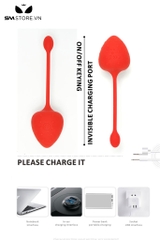 SMT1723 - Trứng rung ngụy trang quả dâu tây có gai dài 13.5cm