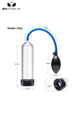 SMT762 - Máy tập tăng kích thước dương vật silicon dài 205mm