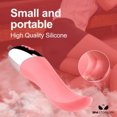 SMT1568 - Lưỡi rung 10 chế độ kèm sưởi ấm sạc điện chống nước