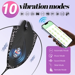 SMT2353 - Quần lót rung silicon điều khiển xa có 10 tần số dài 10.7cm