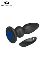 SMT331 - Butt plugs cắm hậu môn điều khiển từ xa silicon dài 125mm