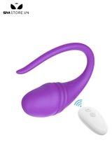 SMT2969 - Trứng rung tình yêu silicon vân ngang điều khiển qua APP